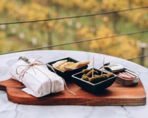 Winery Gourmet Platters Cellar Door with View Anchovy